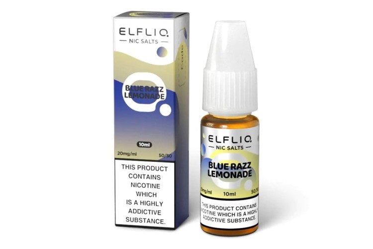 Blue Razz Lemonade - Elfliq - The Official Elfbar Nic Salt