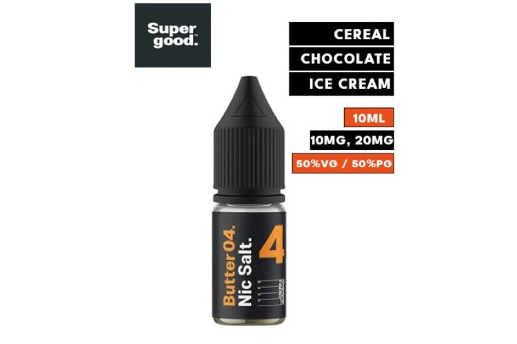 Butter 04 Nic Salt eLiquid by Supergood