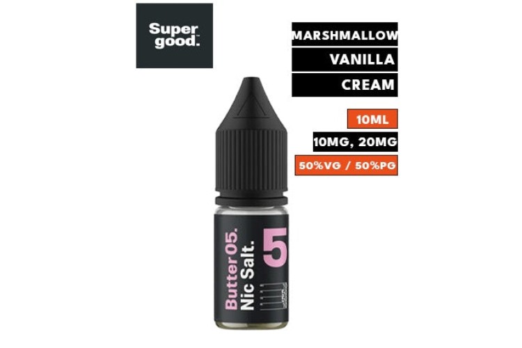Butter 05 Nic Salt eLiquid by Supergood
