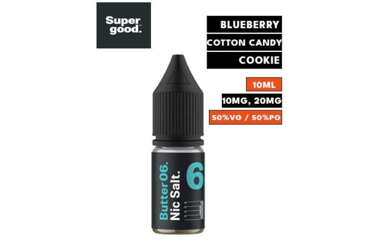 Butter 06 Nic Salt eLiquid by Supergood