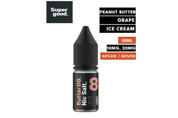 Butter 08 Nic Salt eLiquid by Supergood