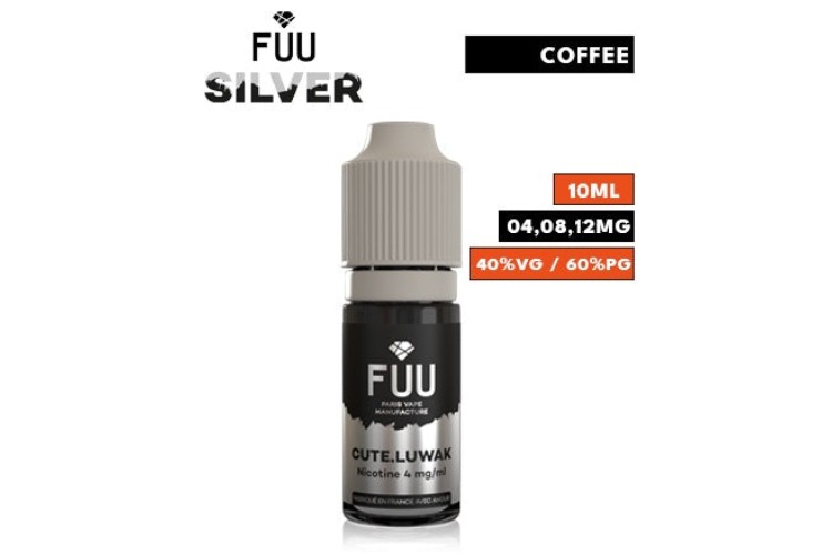 Cute Luwak eLiquid by FUU Silver