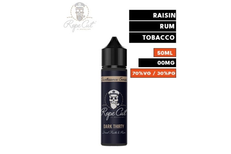 Dark Thirty Shortfill eLiquid by Rope Cut 50ml