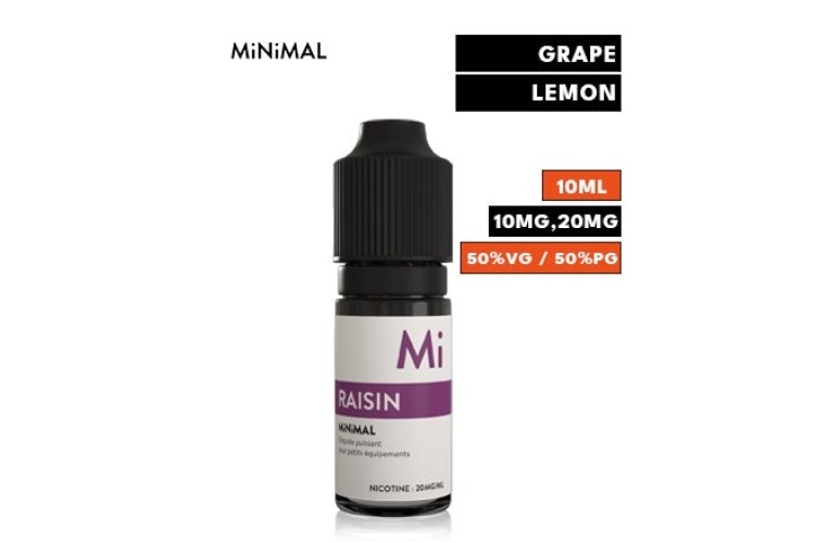 Grape Nic Salt eLiquid by Minimal