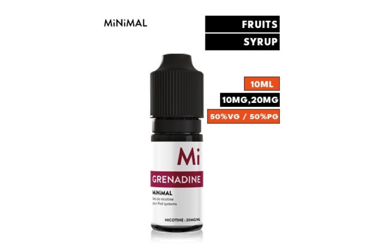 Grenadine Nic Salt eLiquid by Minimal