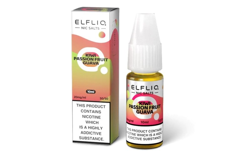 Kiwi Passion Fruit Guava - Elfliq - The Official Elfbar Nic Salt