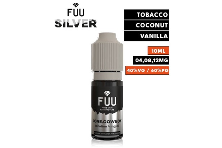 Lone Cowboy eLiquid by FUU Silver