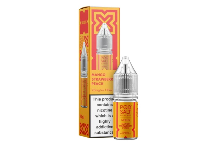 Mango Strawberry Peach Nexus by Pod Salt