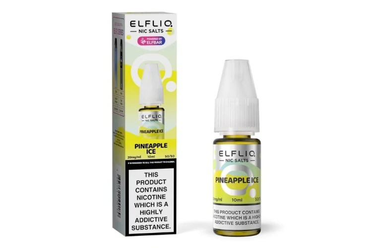 Pineapple Ice - Elfliq - The Official Elfbar Nic Salt