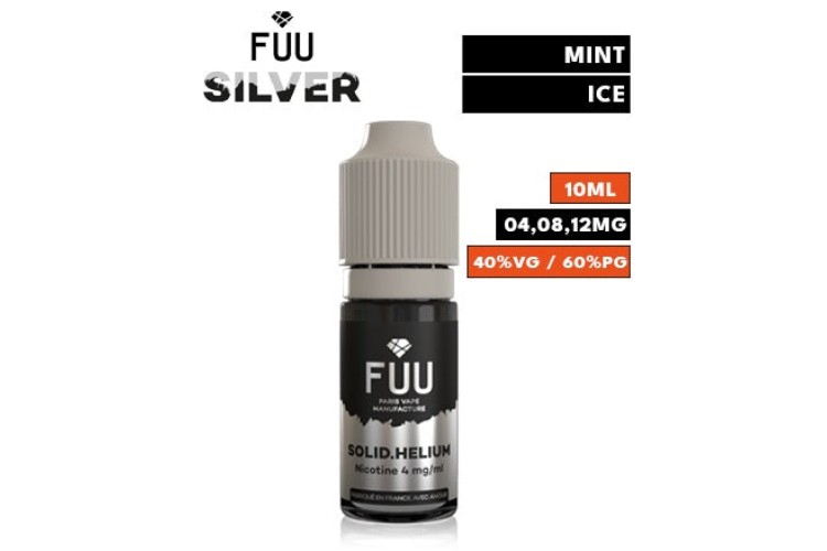 Solid Helium eLiquid by FUU Silver