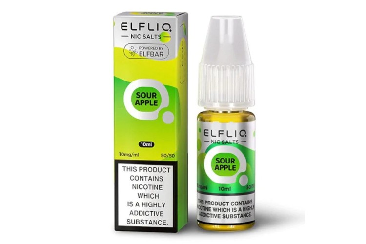 Sour Apple - Elfliq - The Official Elfbar Nic Salt